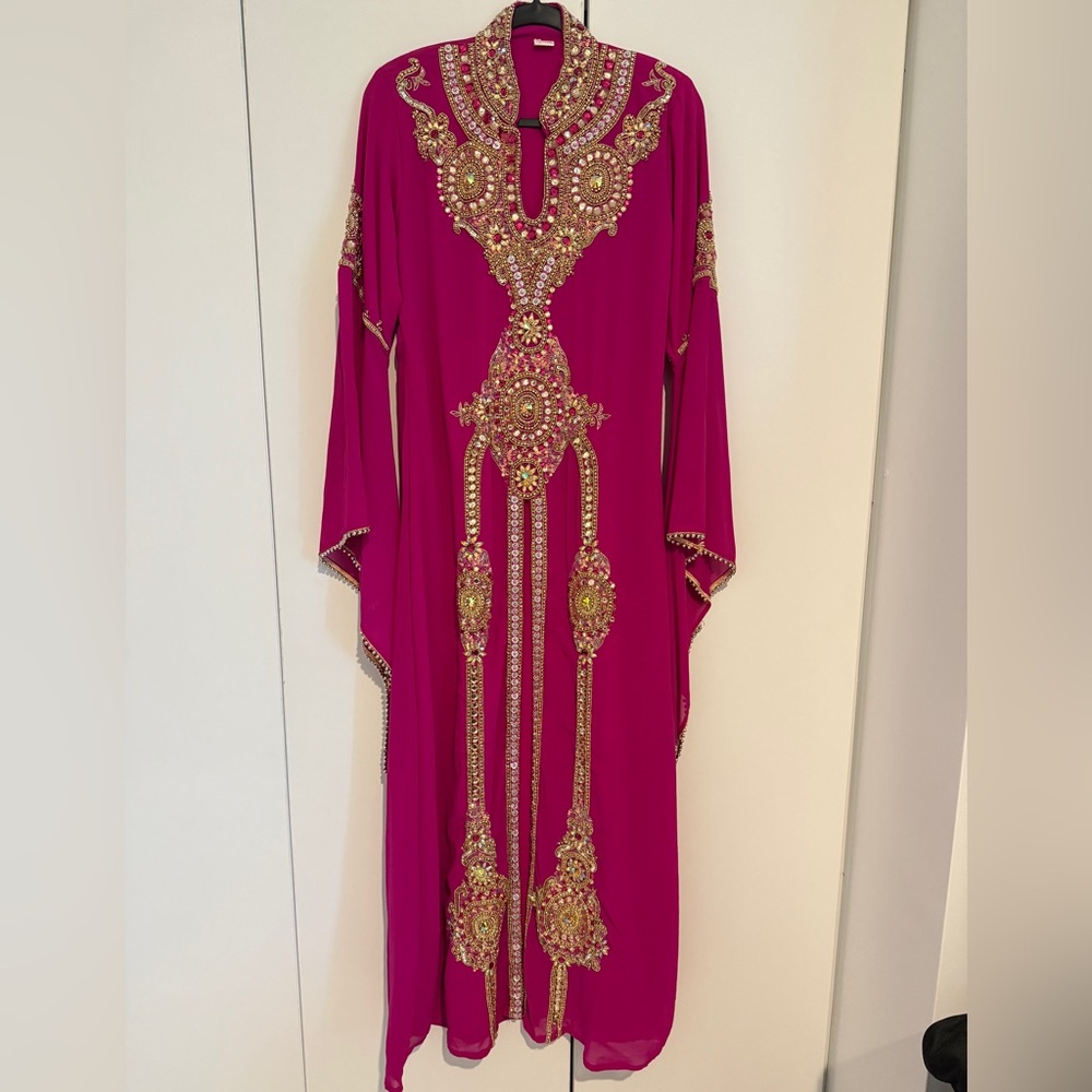 Luxury Dubai Kaftan Dress